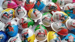 200 Kinder Surprise Eggs ASMR Satisfying Video A Lot of Kinder Joy Chocolate35 [upl. by Demetri]