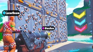 Fortnite CANNON ESCAPE With Lazarbeam Vikkstar amp AlexACE [upl. by Wenn187]