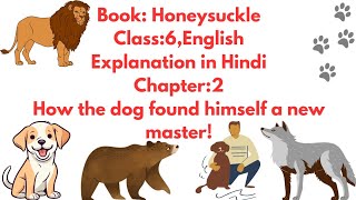 NCERT ENGLISH BOOK CLASS6 CHAPTER 2 HOW THE DOG FOUND HIMSELF A NEW MASTER EXPLANATION IN HINDI [upl. by Lutero]