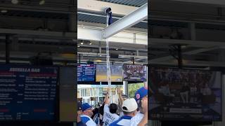 Dodger fans are in full playoff mode [upl. by Ahseekan986]