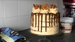 Salted Caramel Cake  Caramel Chocolate Cake  Cake Recipe [upl. by Nyved]