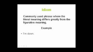 What is an idiom [upl. by Viridissa]