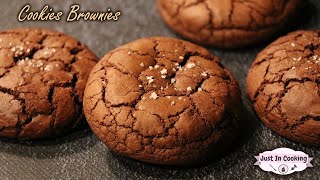 Recette de Cookies au Chocolat façon Brownies [upl. by Ragnar438]