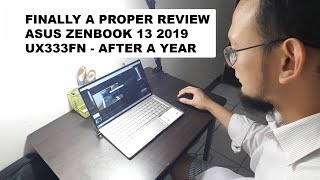 Long Term Review Asus Zenbook 13 UX333FN 2019 15 Months [upl. by Siana]