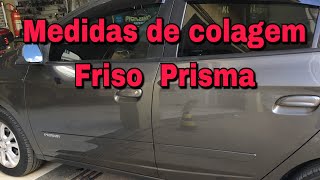 Medidas de como colar friso Prisma [upl. by Gutow]