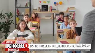 DISTINCȚII PREZIDENȚIALE „MERITUL PENTRU ÎNVĂȚĂMÂNT” [upl. by Eiramlehcar]