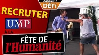 DÉFI  Recruter pour UMP à la fête de lhuma [upl. by Eed]