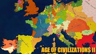 Age of Civilizations II FR Conquérir le monde On démarre par la France [upl. by Inaliak]