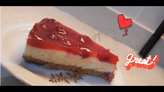 İşte Beklenen Video😍  Vişneli Cheesecake Tarifi✨ [upl. by Lokin]