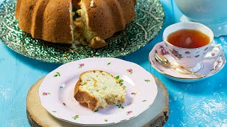 Greek Olive oil Cake with Apricots amp Almonds [upl. by Oecam]