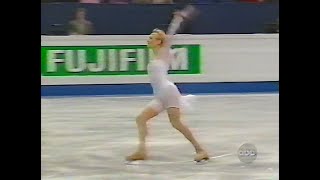 ⛸ Maria Butyrskaya wins a World title at 26 1999 World Figure Skating  Short Free Exh Programs [upl. by Tehc]