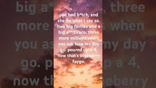 lyrics to blueberry faygo music lyrics shorts [upl. by Girhiny652]