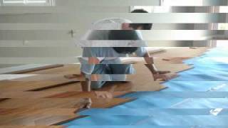 Armstrong Grand Illusions Afzelia Laminate Installationwmv [upl. by Sinnard]