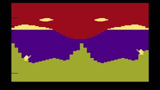 Artillery Duel Atari 2600 Review [upl. by Vergil]