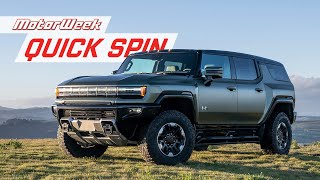 2024 GMC Hummer EV SUV  MotorWeek Quick Spin [upl. by Mehs]