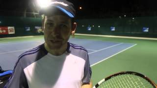 Babolat PLAY Pure Drive tester session Dubai [upl. by Odicalp]