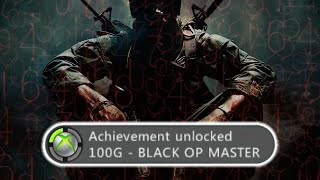 Black Ops 1s BRUTAL Veteran Achievements [upl. by Tuckie641]