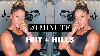 20 Min HIIT  Hills Ride [upl. by Eelanna]