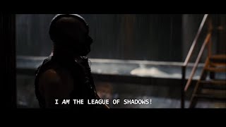 Bane vs Batman 2  quotI AM the league of shadowsquot  The dark knight rises  Bane 10 [upl. by Nitaf]