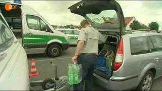 Polizei kontrolliert Wohnmobile Hallo Deutschland 25082009 [upl. by Ettesyl]