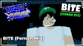 Project Afternight  Bite Fernan Mix by franafunkin6226 FC  ROBLOX roblox fnf [upl. by Marelda879]