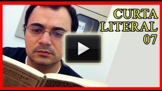 Curtas Literais  07  quotIsto para mim é letra de músicaquot [upl. by Danell]