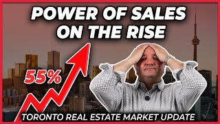 Power Of Sales Are Up 55 In 2024 Toronto Real Estate Market Update [upl. by Kanor]