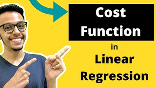 Linear Regression Cost Function  Machine Learning  Explained Simply [upl. by Adnilasor629]