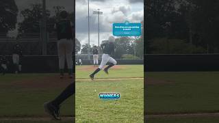 Epic Shortstop Catch  Double Play baseball youthbaseball [upl. by Weir309]