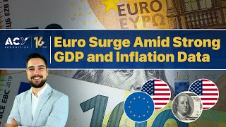 Euro Surge US Slowdown GDP and Inflation Data Signals Big Moves Ahead [upl. by Ettedanreb257]