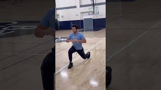 Dynamic Walking Lunge fitness basketball shortvideo short shortsfeed healthylifestyle [upl. by Mandy]