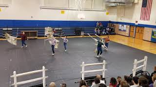 Catasauqua color guard Performance 2020 [upl. by Cibis]