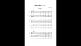 Gustav Mahler  Symphony No 10 Cooke Audio  Full Score [upl. by Griffin]