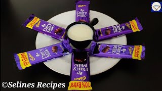 2 Ingredients Chocolate Ganache without Cream  Chocolate Ganache From Dairy Milk5 Minutes Recipes [upl. by Denver410]