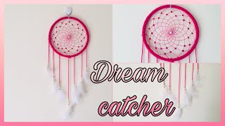 Diy Dream Catcher Easy Dream Catcher webbing tutorial diy Dream Catcher step by step tutorial [upl. by Noslien]