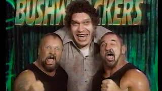 Bushwhackers amp André The Giant Promo 19910804 [upl. by Anifesoj]