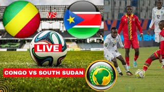 Congo vs South Sudan 12 Live Stream Africa Cup Nations Qualifiers Football Match Highlights Direct [upl. by Adella]