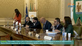 Augusta  quotFacciamo i conti con la violenza economicaquot [upl. by Pallaton153]