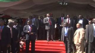 Rowdy Youths Disrupt President Kenyatta’s Meeting In Migori [upl. by Une]