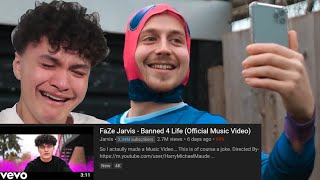 The CRINGIEST Fortnite Rap Song on YouTube  FaZe Jarvis  quotBanned 4 Lifequot [upl. by Ardnosac662]