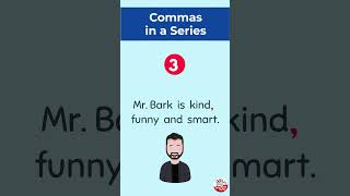 Commas in a Series Quiz  punctuation rule english punctuation commas [upl. by Bartholomeus]