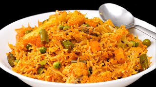 कढ़ाई में झटपट मसाला पुलाव  Veg Masala Pulao  One Pot Meal  Veg Pulao Recipe  KabitasKitchen [upl. by Geoffrey]