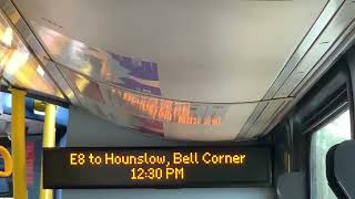 E8 to Hounslow Bell Corner [upl. by Gerardo226]