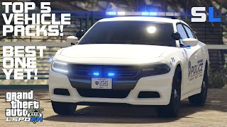 Top 5 LSPDFR Vehicle Packs for GTA5 2023 9 [upl. by Cleopatre]