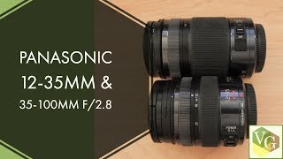 Best Lumix Zoom Lenses  Panasonic 1235mm f28 and 35100mm f28 [upl. by Mccourt839]