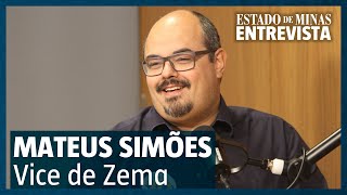 EM Entrevista Mateus Simões vice Zema [upl. by Nolur]