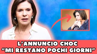 🔴 BIANCA BERLINGUER LA NOTIZIA IMPROVVISA POCHI MINUTI FA “MI RESTANO POCHI GIORNI…” [upl. by Bennink527]