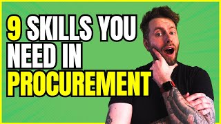 9 Procurement Skills You Need To Know [upl. by Parfitt911]