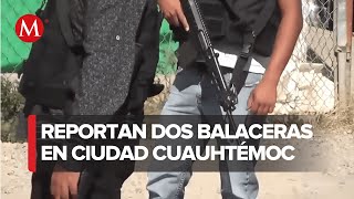 Se desata balacera entre presuntos grupos criminales en Zacatecas [upl. by Ojeillib]