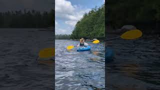 Raquette Lake Adirondacks NY kayaking fun [upl. by Rybma29]